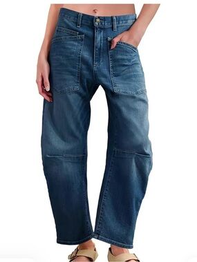Imily Bela Baggy Barrel Jeans👖 💙💙